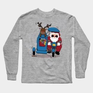 Santa in Manila Long Sleeve T-Shirt